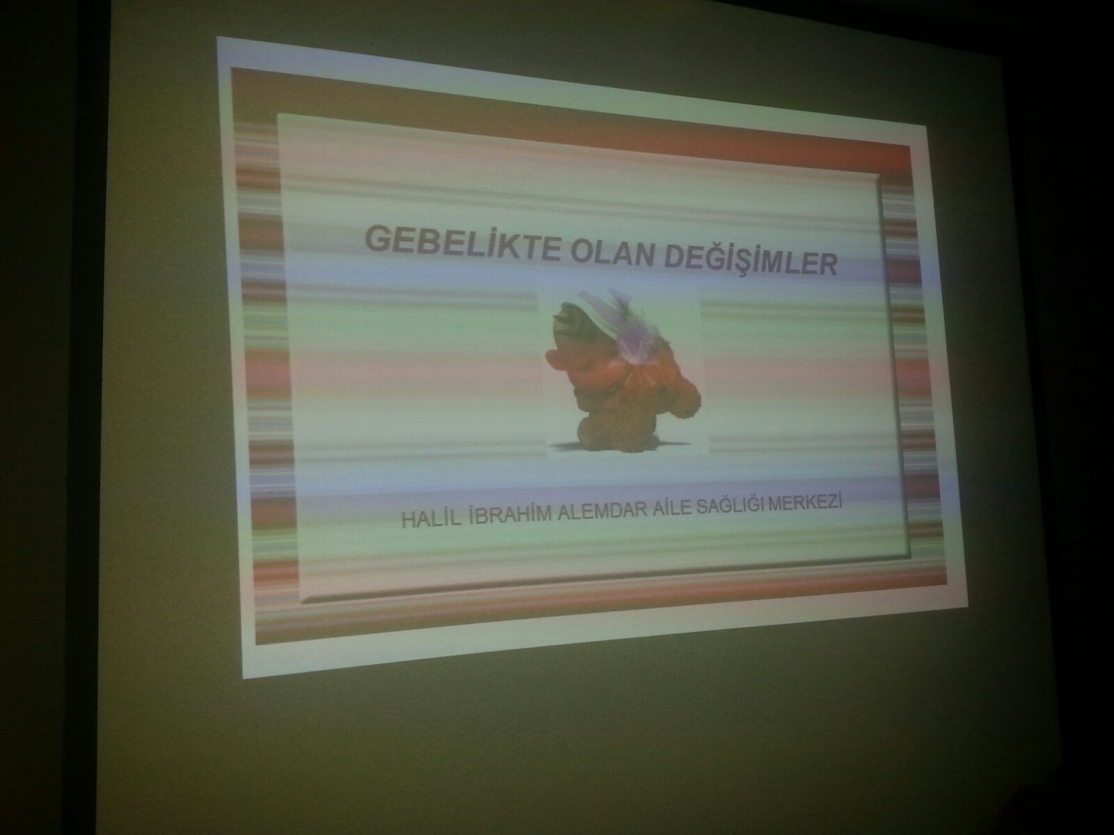 Gebe Bilgilendirme Sınıfında Gebeliğin Fizyolojisi Eğitimi Verildi